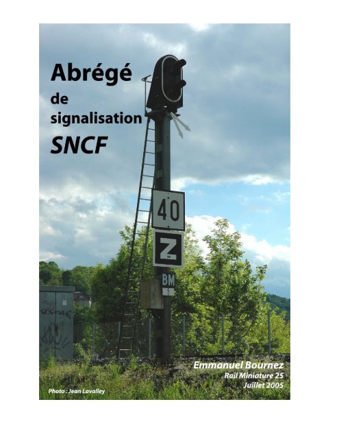 Abrege De Signalisation Sncf Format Pdf 2mo Un Train Peut En