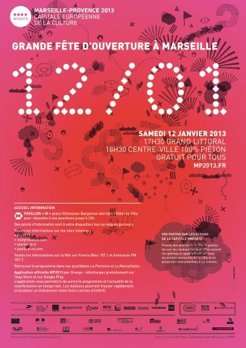 Télécharger le dossier de presse (PDF) - Marseille-Provence 2013