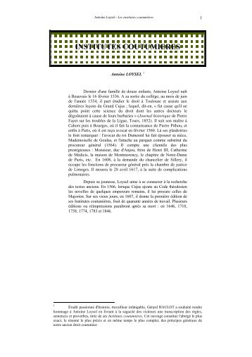 Hist obli 08-Loysel Institutes coutumières 26p.pdf