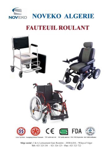 Fauteuil Roulant Electrique - NOVEKO Algerie
