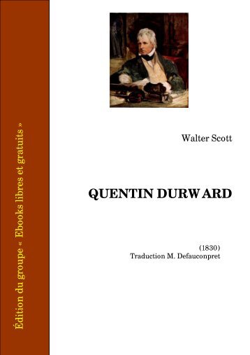 Télécharger Quentin Durward - Ebooks libres et gratuits