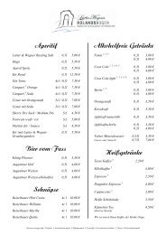 Getränkekarte Restaurant und Rheinromantik terrasse (pdf)