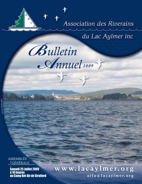 Bulletin annuel 2009 - Association des Riverains du Lac Aylmer