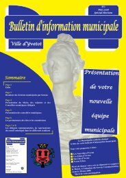 Bulletin d'information municipale - Yvetot