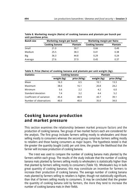 Bananas and Food Security - Bioversity International