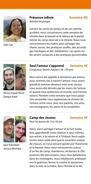 La brochure du camp 2013 (pdf) - Zenith Institute