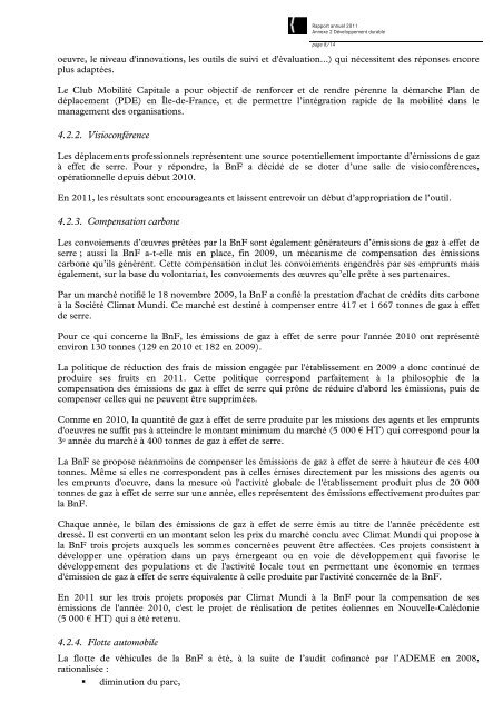 le développement durable - Bibliothèque nationale de France