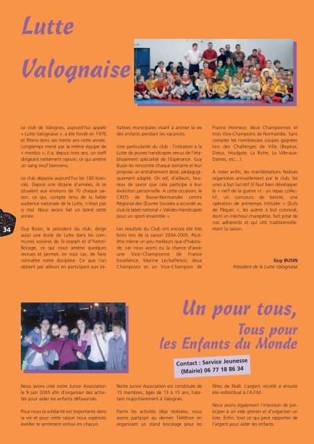 Bulletin Municipal 2006 - Valognes