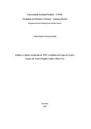 Universidade Estadual Paulista - Faculdade de Filosofia e Ciências ...