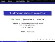 Les fonctions physiques inclonables