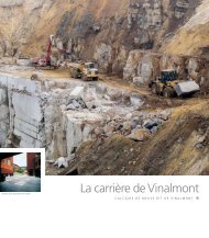 La carrière de Vinalmont - Pierres & Marbres de Wallonie