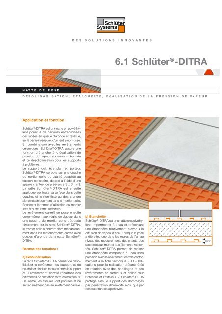 6.1 Schlüter®-DITRA - Point.P