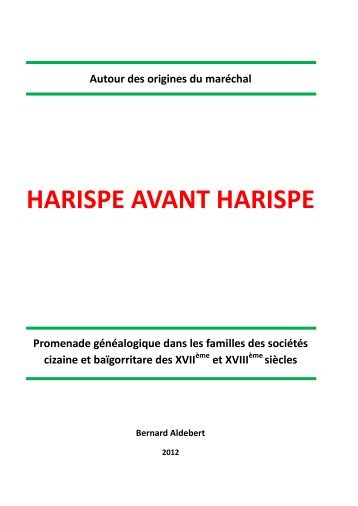 HARISPE AVANT HARISPE - CPIE Pays basque