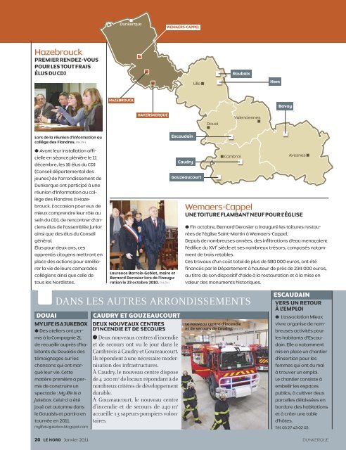 Janvier 2011 - N° 243 - Conseil Général du Nord