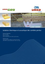 Isolation thermique et acoustique des combles perdus URSA ...