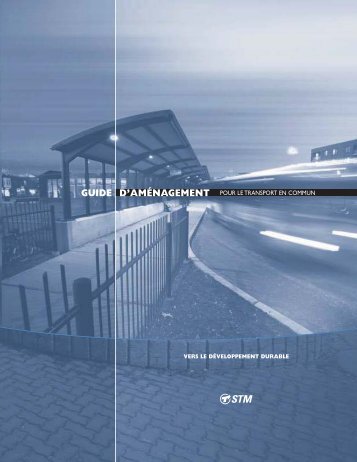 guide d'aménagement pour le transport en commun - Société de ...