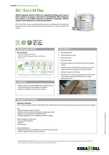 Slc® Eco L34 Flex - products.kerakoll... - Kerakoll S.p.A.