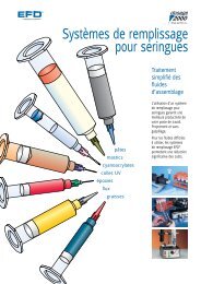 Systèmes de remplissage pour seringues - Nordson EFD