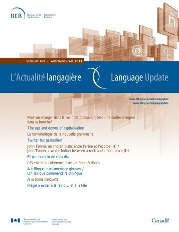 Version PDF - Bureau de la traduction