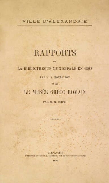 1:1. - Centre d'études alexandrines