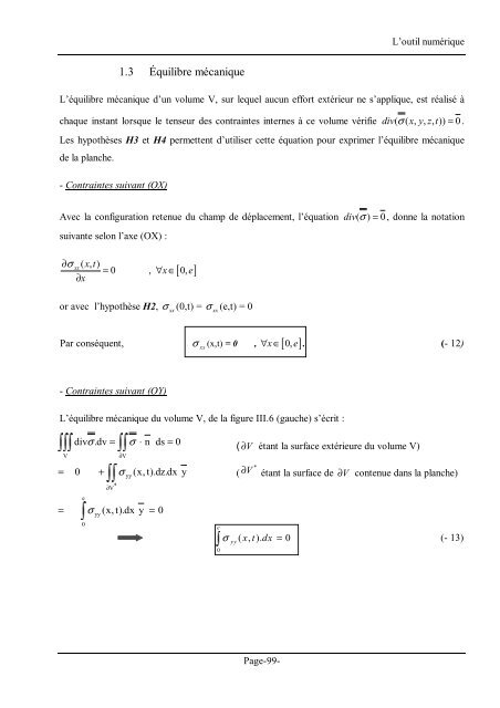 Thèse APPROCHE DÉTERMINISTE DU SÉCHAGE DES AVIVÉS ...