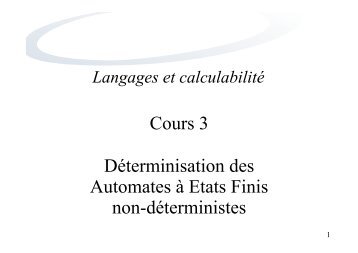 Minimisation des AEFD