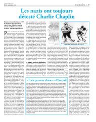 Les nazis ont toujours détesté Charlie Chaplin - fndirp
