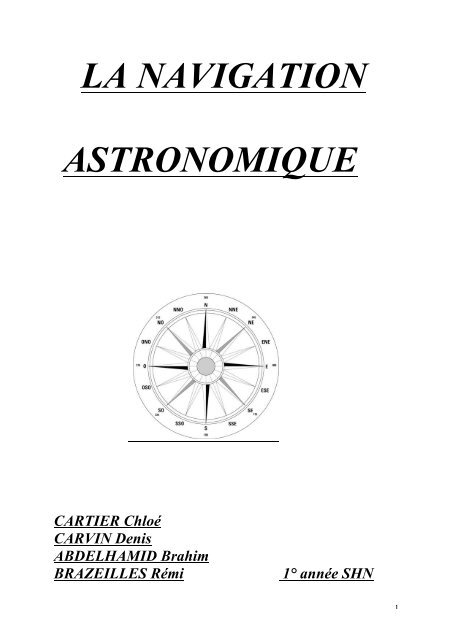 Dossier - La navigation astronomique.pdf - Etud - Insa - Toulouse