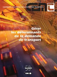 Gérer les déterminants de la demande de transport - International ...