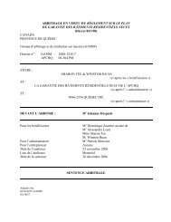 Document - Le Groupe d'arbitrage et de médiation sur mesure