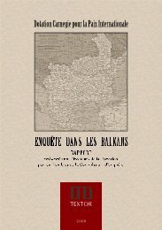 enquête dans les balkans rapport