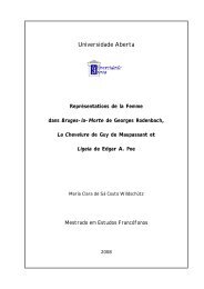 Thèse dissertation MEF MCW 20 21 mars 2009 - Universidade Aberta