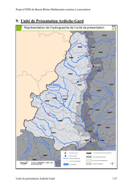 9. Unité de Présentation Ardèche-Gard - SIE du bassin Rhône ...