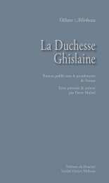 La Duchesse Ghislaine - Octave Mirbeau - Éditions du Boucher