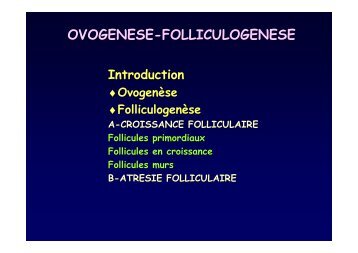 ovogenese-folliculogenese - Poly-Prepas