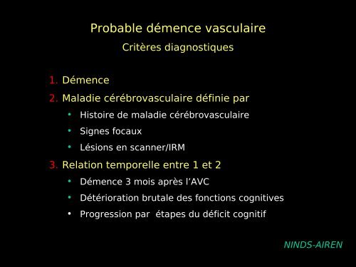 Imagerie cérébrale actuelle du sujet âgé (Dr. RODRIGO)