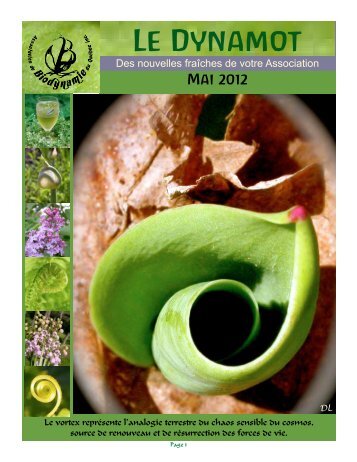 Dynamot #11 mai 2012 - Association de biodynamie du Québec