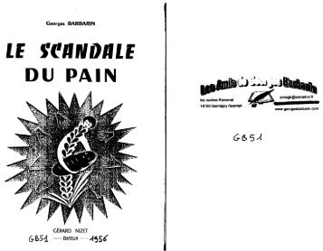 GB51 - Le scandale du pain.pdf - les amis de georges Barbarin