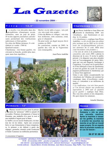 La Gazette de Villedieu