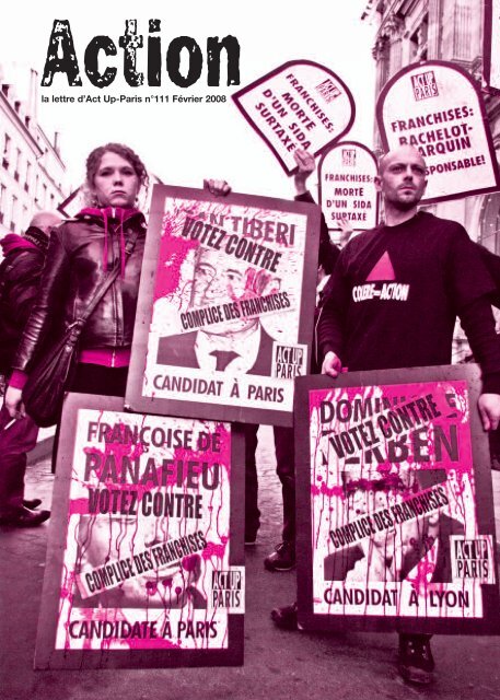 la lettre d'Act Up-Paris n°111 Février 2008