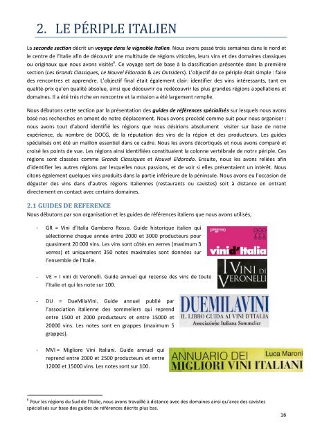 docg italiennes - Vins et produits du terroir