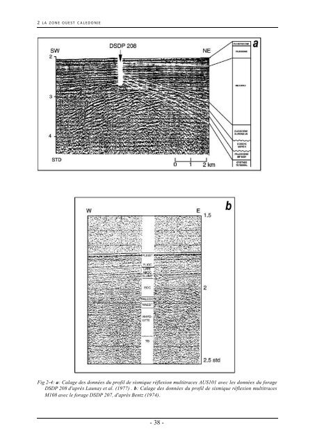 Evolution géologique du domaine Péri-Calédonien. Rapport de Thèse