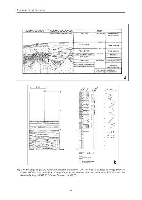 Evolution géologique du domaine Péri-Calédonien. Rapport de Thèse