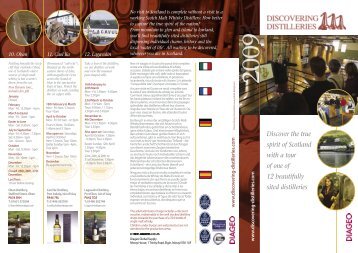 Discovering Distilleries Tourism Leaflet - Tourismleafletsonline.com