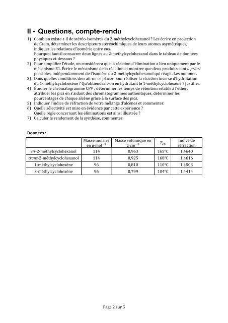 TP n°11 - Chimie - PCSI