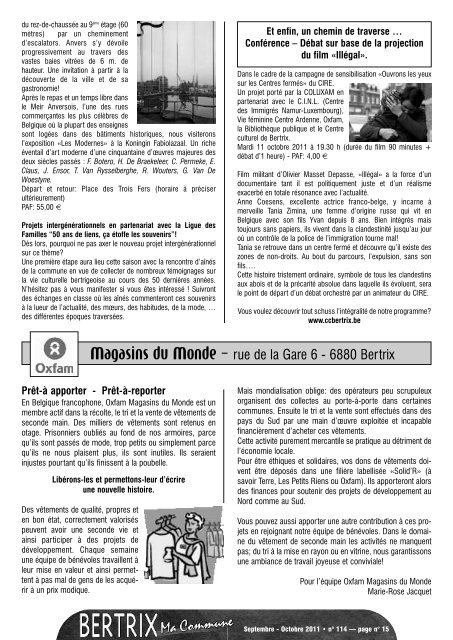 Revue Communale de Bertrix n° 114