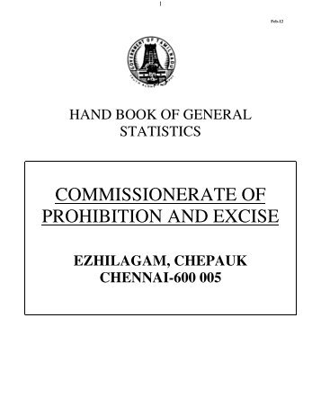 COMMISSIONERATE OF PROHIBITION AND EXCISE