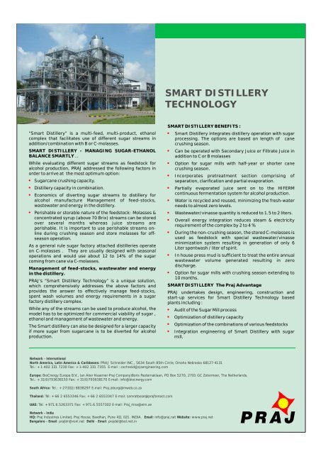 SMART DISTILLERY - Praj Industries