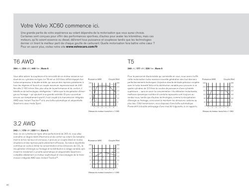 Téléchargez la brochure de la VOLVO XC60 (PDF)