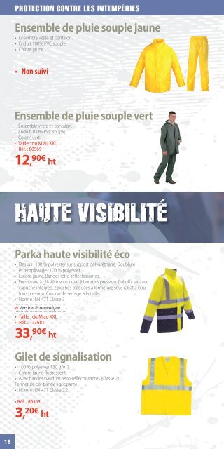 ÉQUIPEMENT DE PROTECTION INDIVIDUELLE ET DE SÉCURITÉ ...